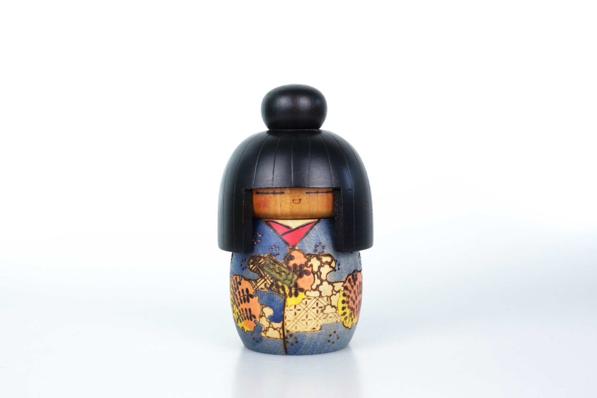 Creative Kokeshi by Kazuo Takamizawa (高見澤一男) | 13,5 cm