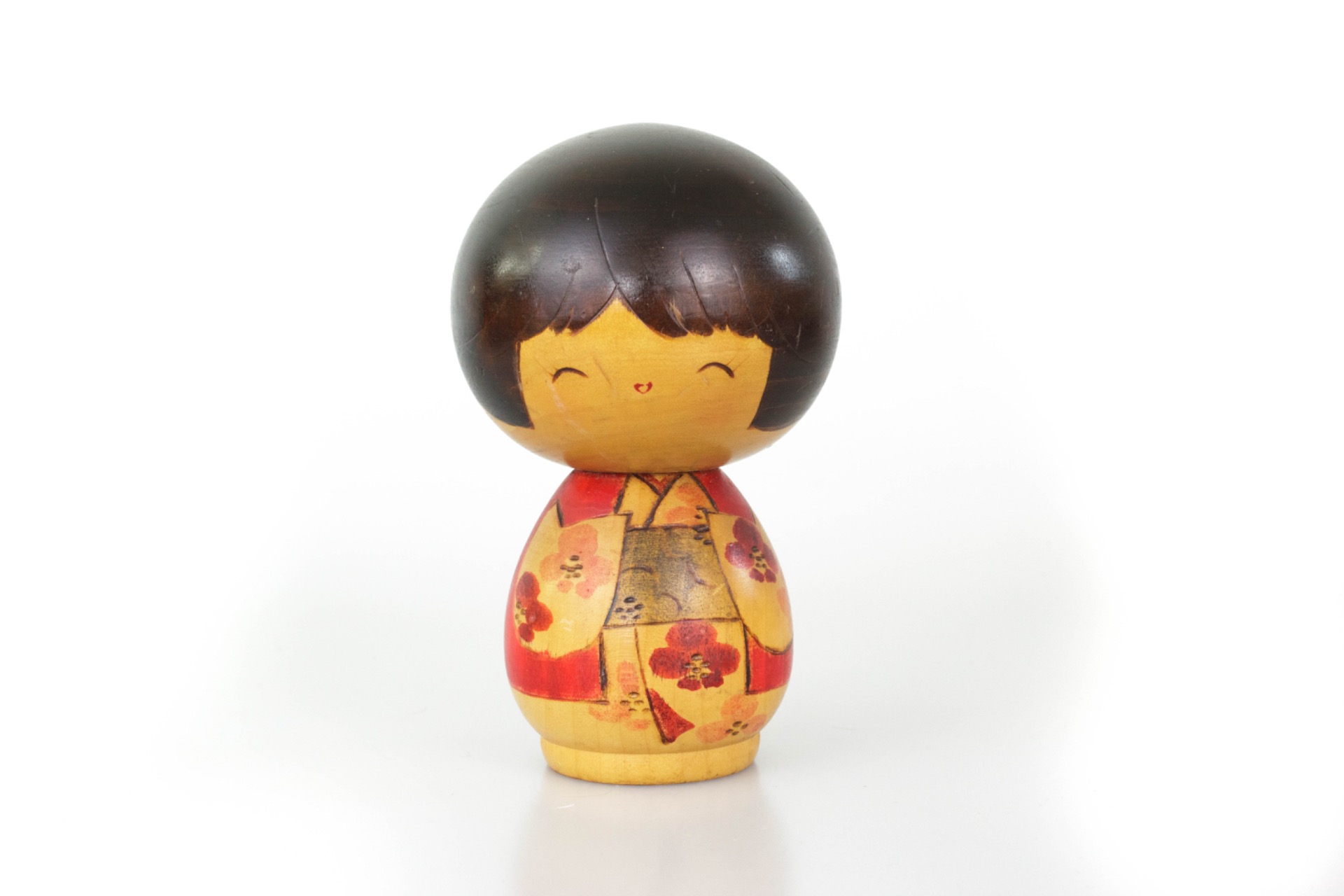 Creatieve Kokeshi door Tsuda Jirō (津田次郎) | 13 cm