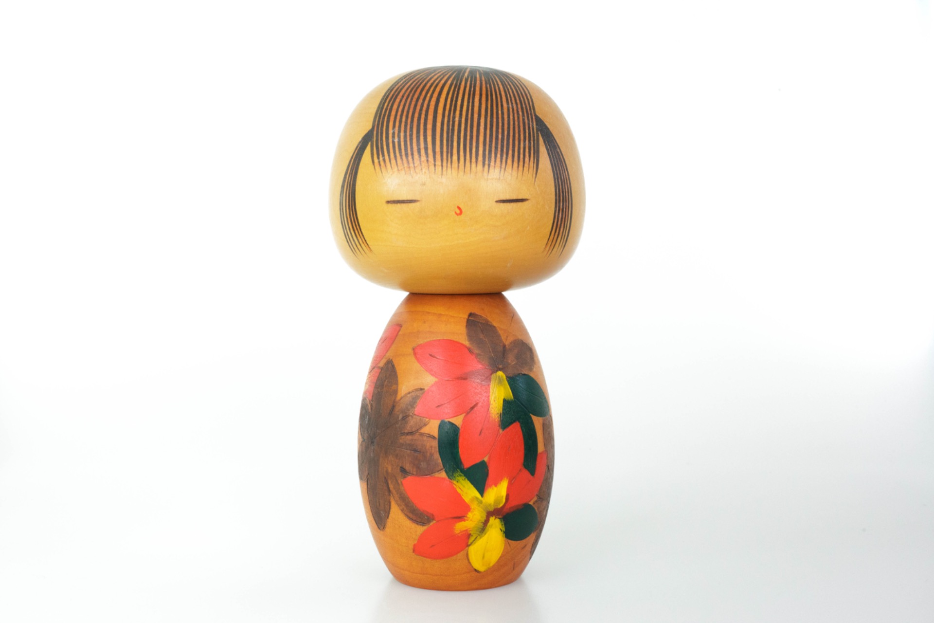 Creatieve Kokeshi door Yuji Kawase (川瀬佑司) | 23,5 cm