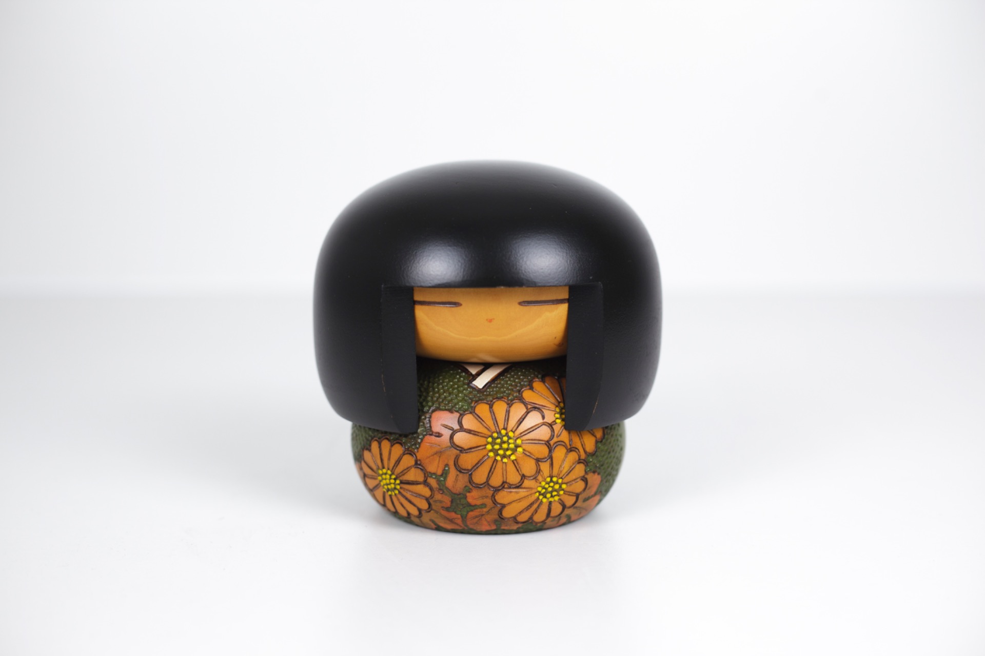 Original Creative Kokeshi by Kisaku 喜作 | 13 cm