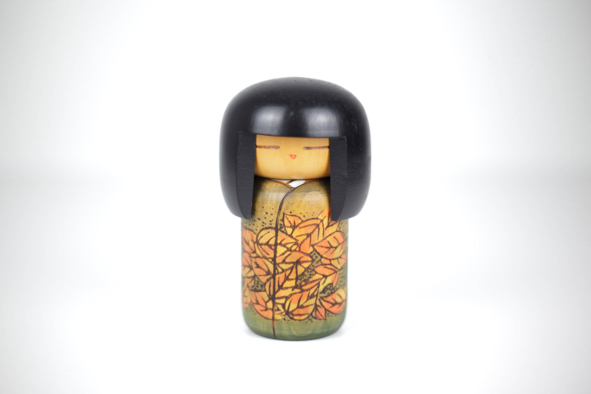 Creatieve Kokeshi door Kisaku (喜作) | 12 cm